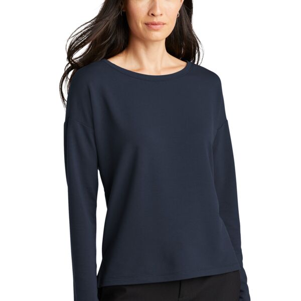 Women's Stretch Drop Shoulder Pullover Thumbnail