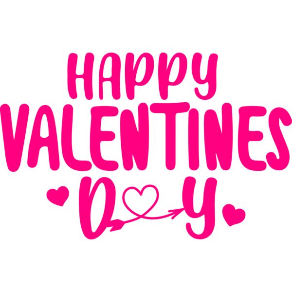 Pink Valentines Day Text Thumbnail