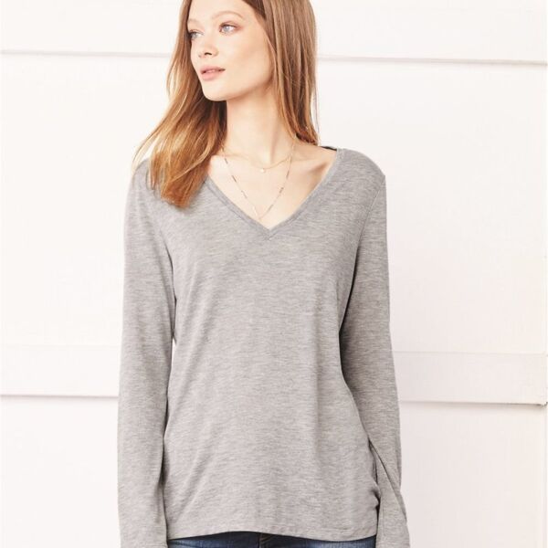 Women's Flowy Long Sleeve Tee Thumbnail